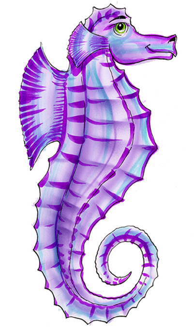 Seahorse Small - Seahorse Small (400x683)