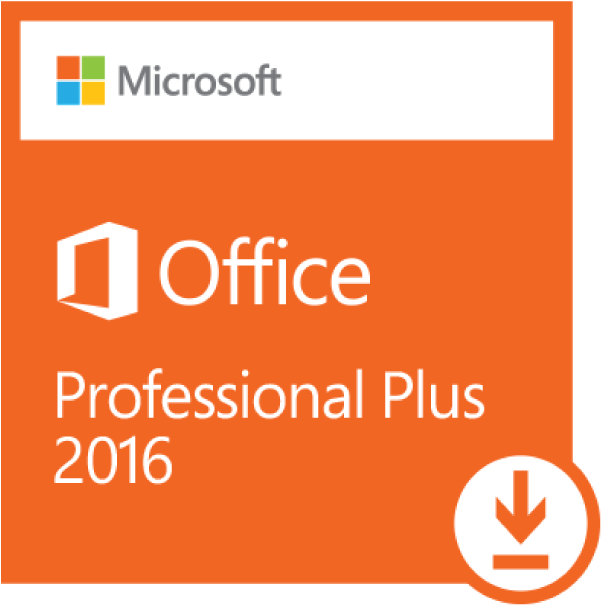 Microsoft Office 2016 Professional Plus Deutsch/multilingual - Microsoft Office Professional 2016 Software (1000x1000)