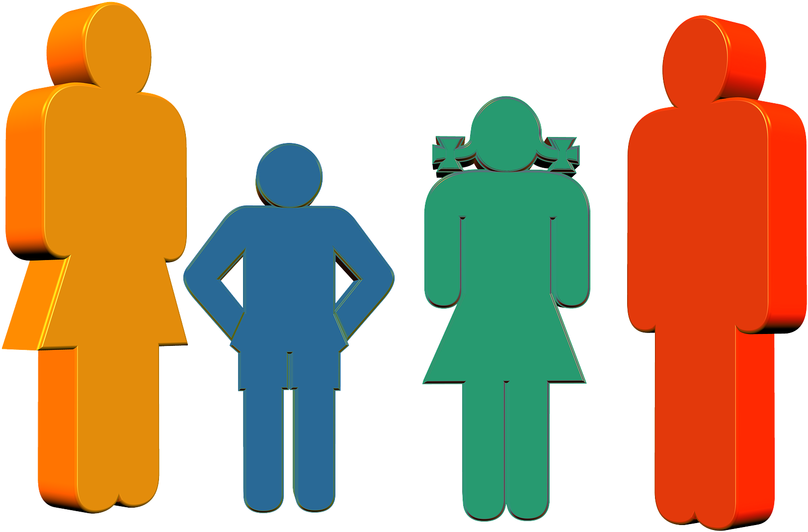 Mor Far Og To Barn (1920x1241)