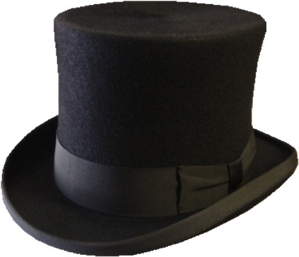 Top Hat Png By Doloresminette On Deviantart - Top Hat Png (576x384)