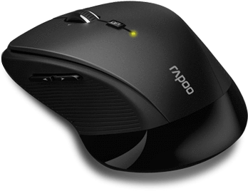 Rapoo 3900p Reliable 5g Wireless Laser Mouse Mice Black - Rapoo 3900p Wireless Laser Mouse - Black (585x450)