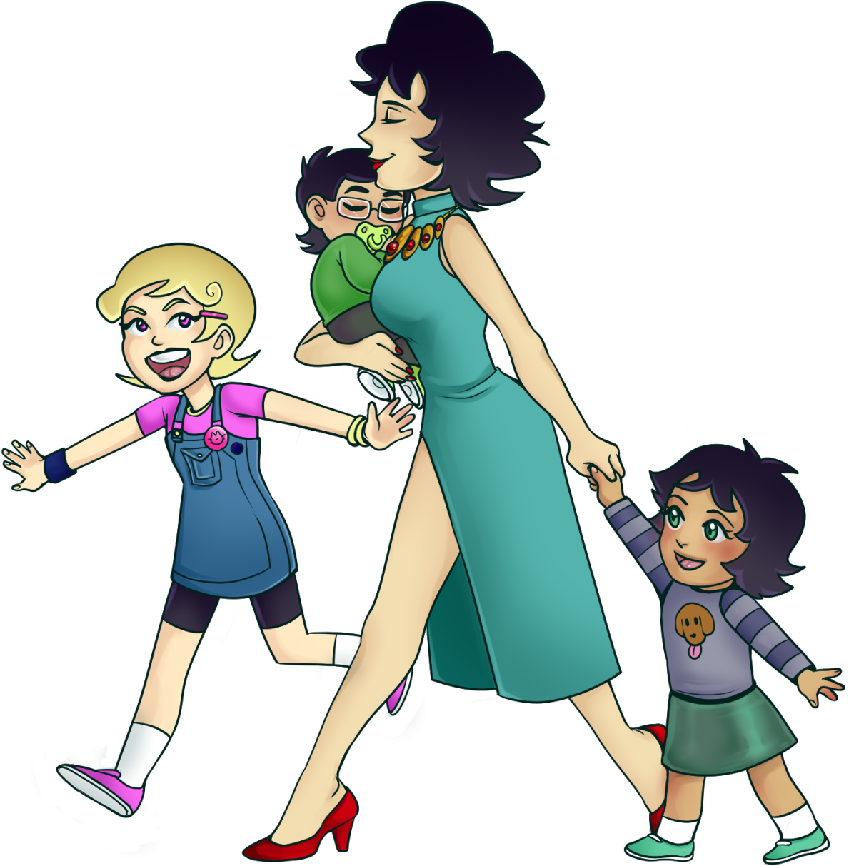 A Woman With Like A Big 80s Perm And A Blue Dress Hanging - Instagram (1280x1297)