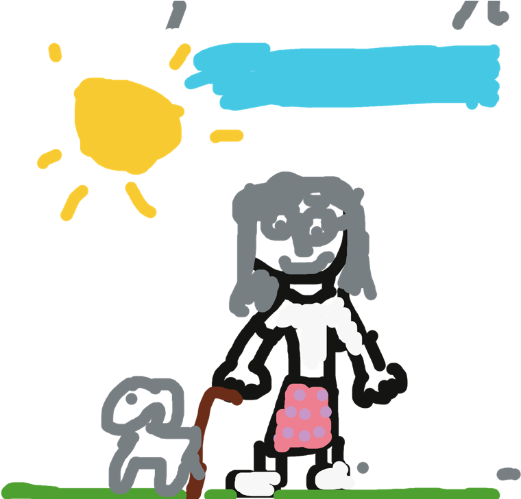 "i Think A Grandparent's Job Is To Relax, Sleep For - Illustration (968x727)