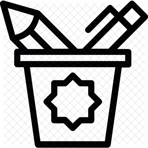 Pencil Case Icon - Taalim Logo Primary Ismaili (512x512)