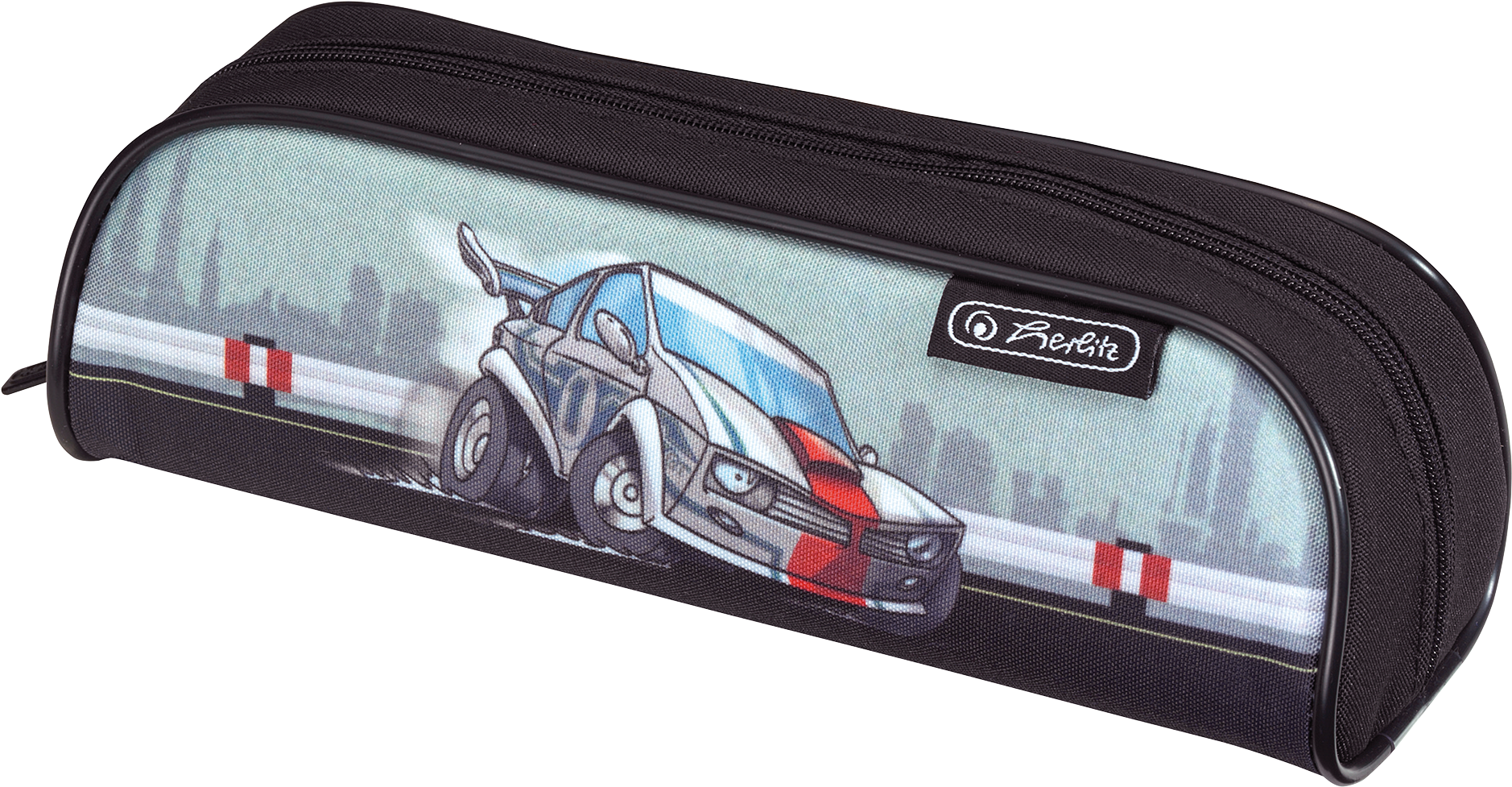 Pencil Pouch Sporti Ralley - Herlitz Pencil Case Filled With 26 Pieces (2008x2008)