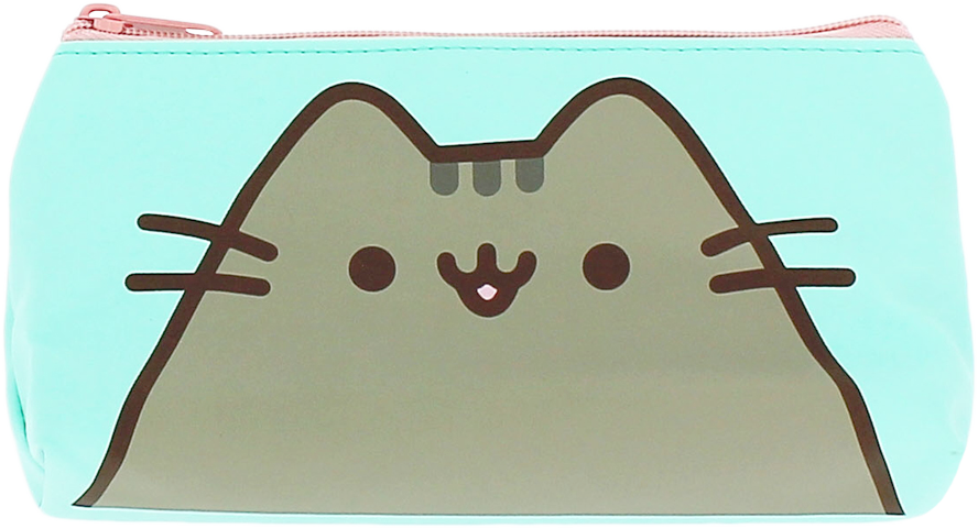 Pencil Case - Official Retro Style Pusheen The Cat Pencil Case (888x481)