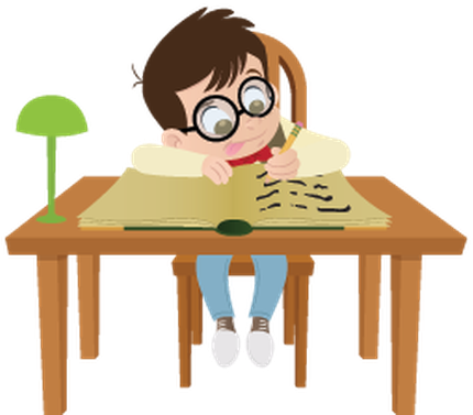 Bookworm Boy Clipart The Arts Image Pbs Learningmedia - Bookworm Boy (612x399)