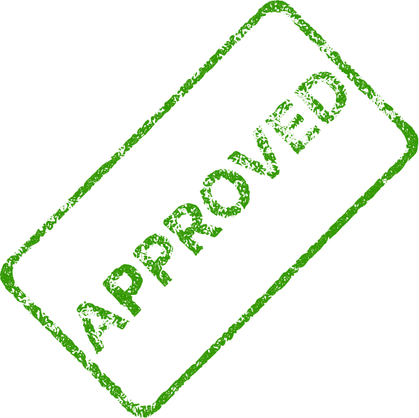 Faded Approved Stamp Clip Art At Clker Com Vector Clip - Approved Stamp Clip Art (600x598)