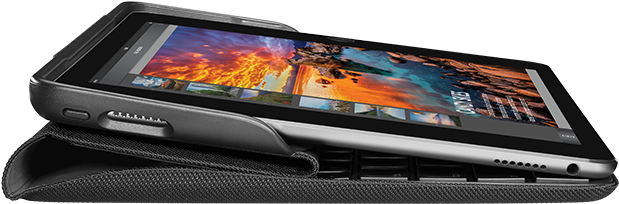 Logitech Create Ipad Keyboard Case With Apple Pencil - Smartphone (800x687)