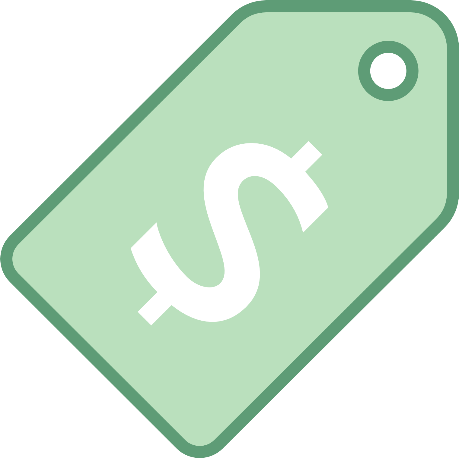 Bitcoin Price Tag Icon - Price (1600x1600)
