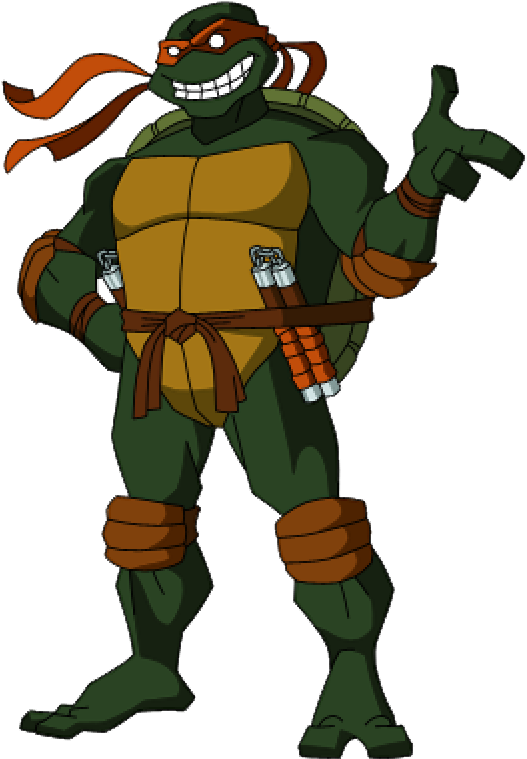 Tmnt Png Clipart - Teenage Mutant Ninja Turtles Transparent (538x772)