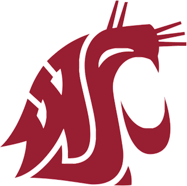 Ucla Asu Colorado Oregon St - Washington State Cougars Logo (375x373)