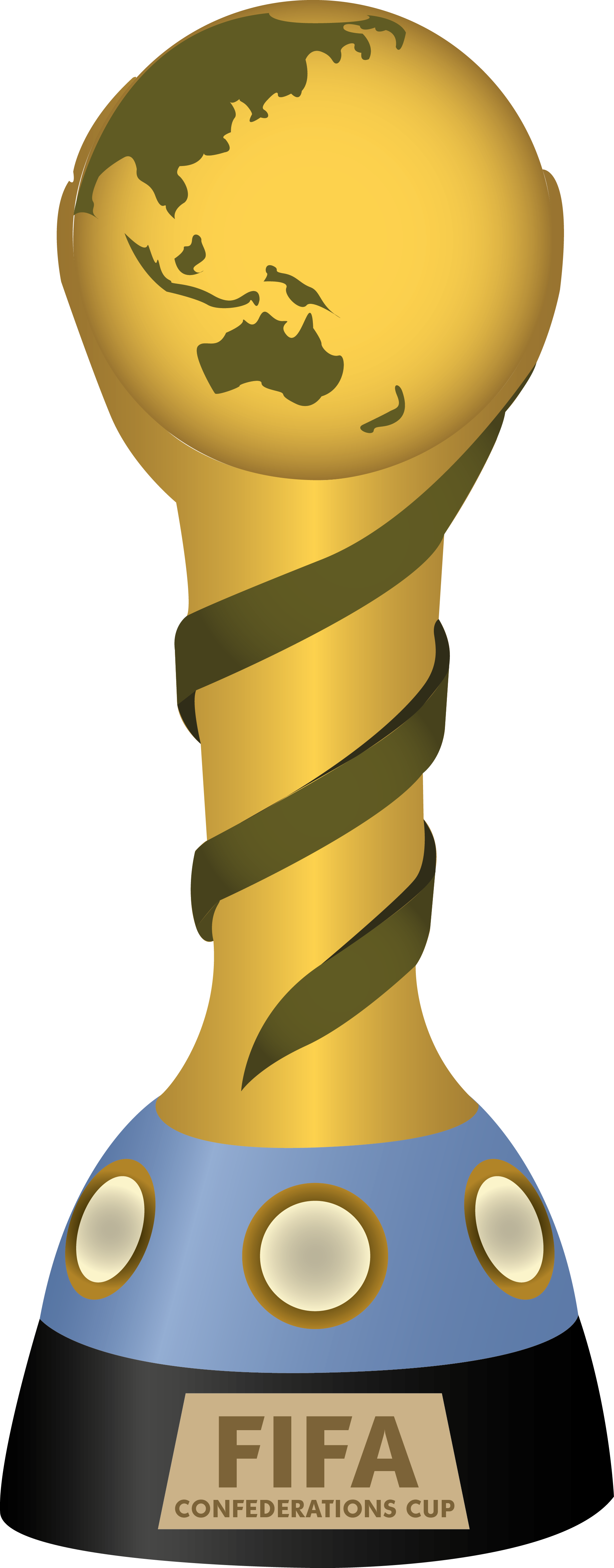 Fifa Confederations Cup Trophy Icon - Fifa Confederations Cup Png (1878x4789)