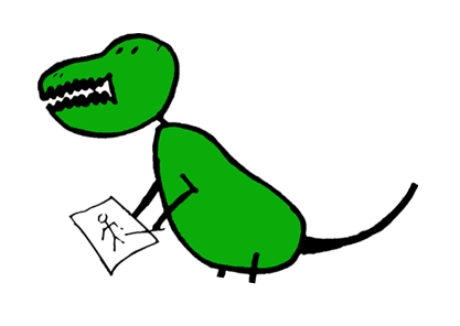 Bad Dinosaur Drawing (450x300)