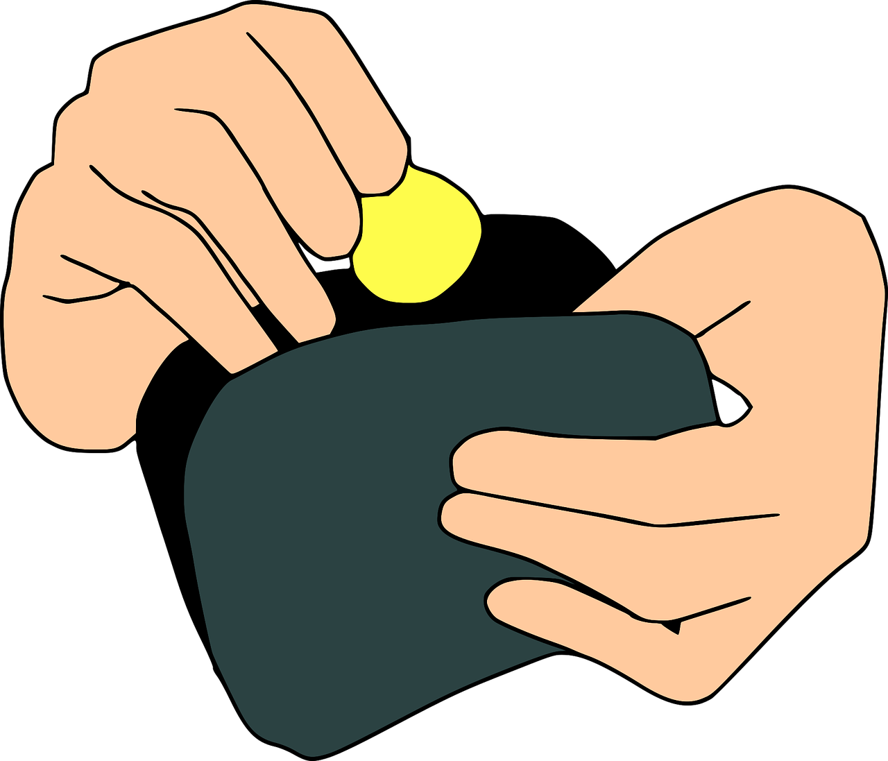 No Money Cartoon 13, Buy Clip Art - Saving (1280x1097)