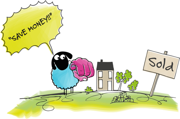 Save £3,167 With No Sale Fees - Cartoon (600x397)