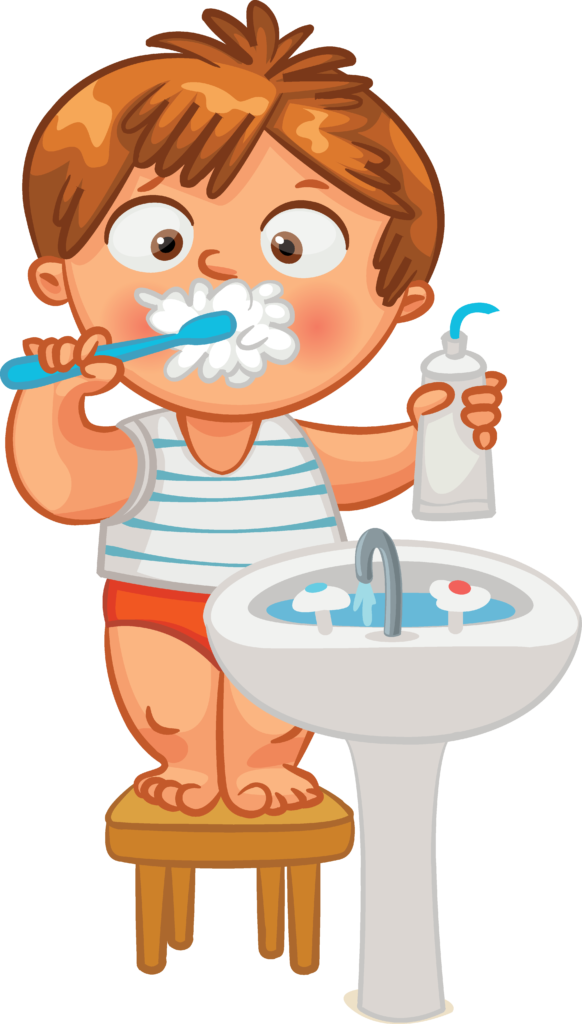 Tooth Brushing Human Tooth Clip Art - Tooth Brushing Human Tooth Clip Art (582x1024)