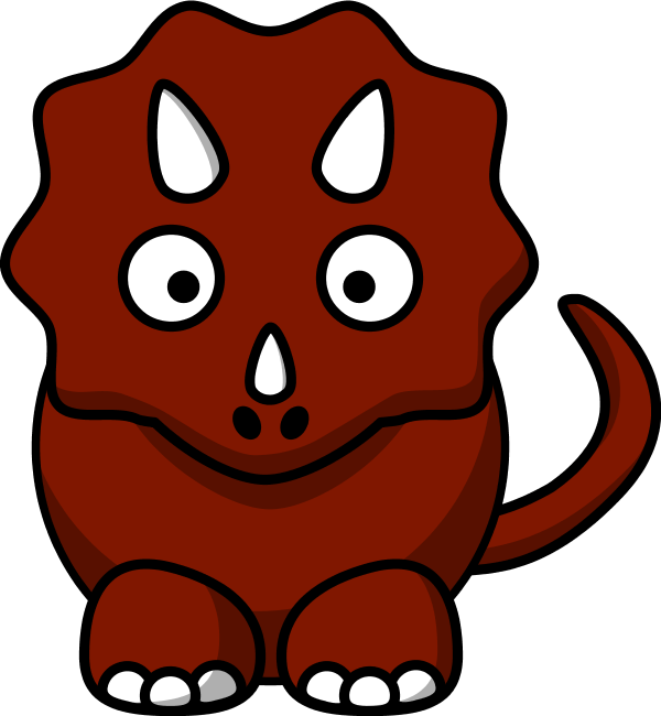 Nfl Logos - Cartoon Triceratops (600x650)