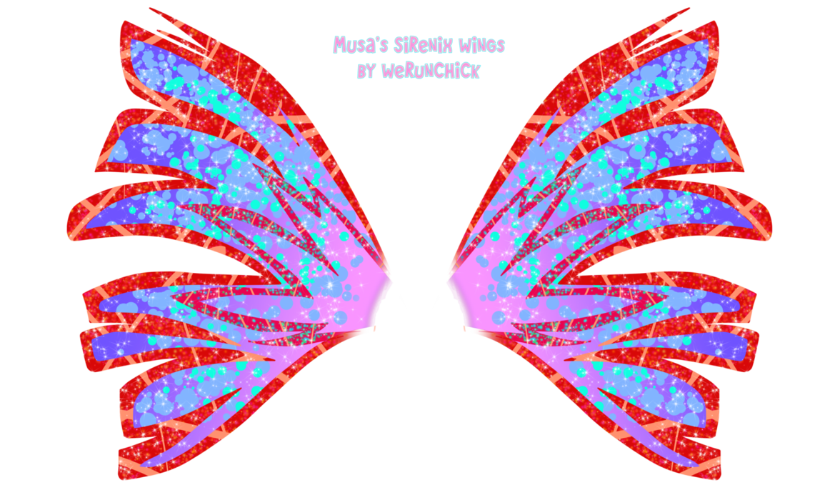Musa's Sirenix Wings By Werunchick - Winx Club Musa Wings (1176x679)