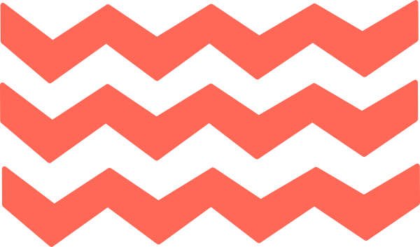 Pattern Clipart Zig Zag - Cartoon Picture Of Zigzag (600x353)