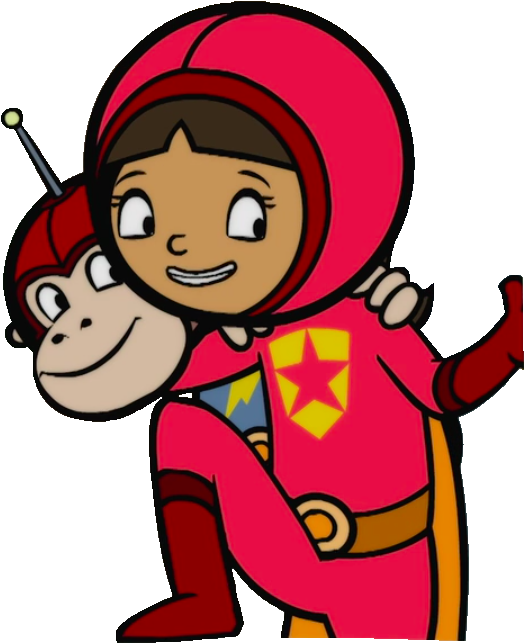Wordgirl And Huggy Vector 4 By Dragonstar117 - Wordgirl (547x665)