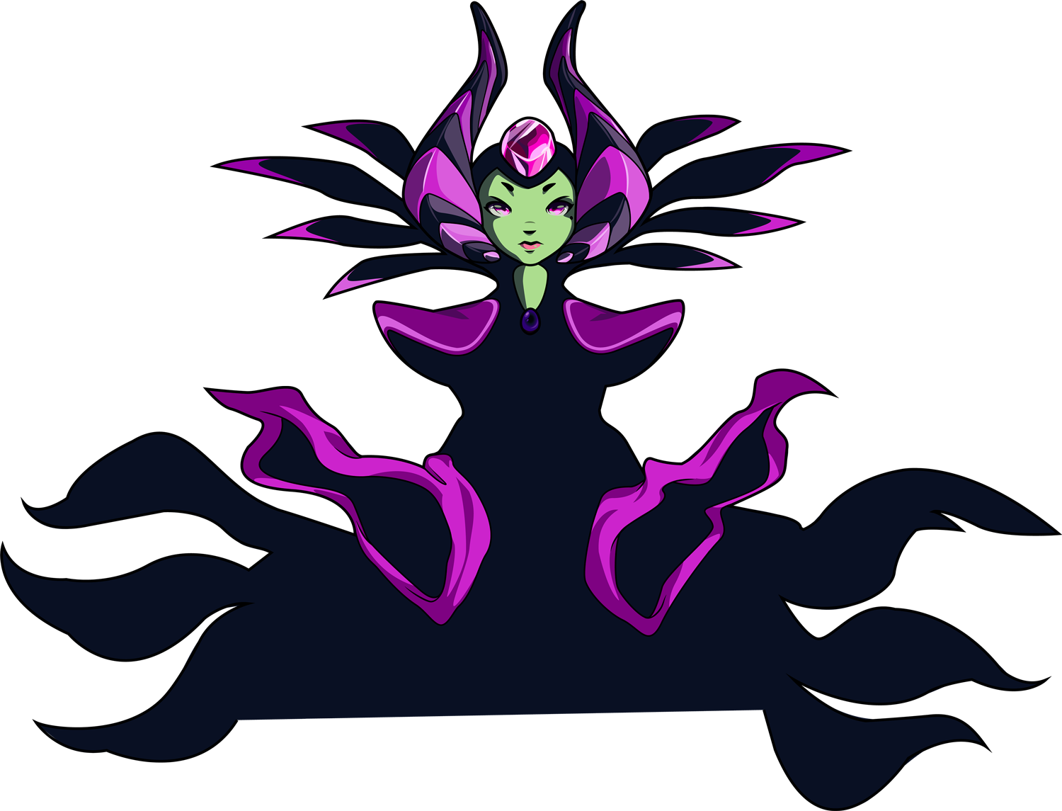 Enchantress Clipart Transparent - Shovel Knight Enchantress Png (1500x1145)