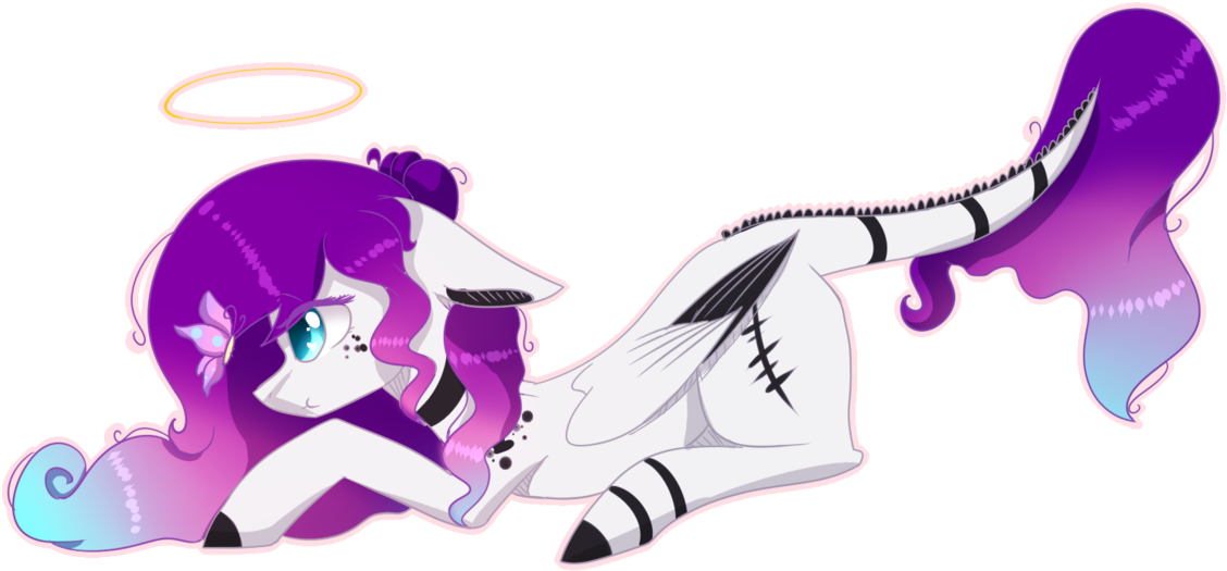 Karinanight125, Butterfly, Colored Wings, Female, Floppy - Cartoon (1280x593)