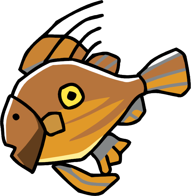 Dory Fish - Scribblenauts Fish (660x675)