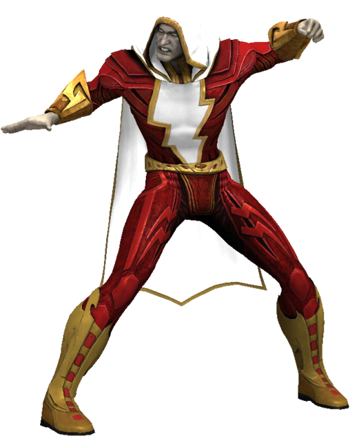 Injustice Shazam 1 By Dirtscan - Transparent Dc Shazam Png (1024x770)