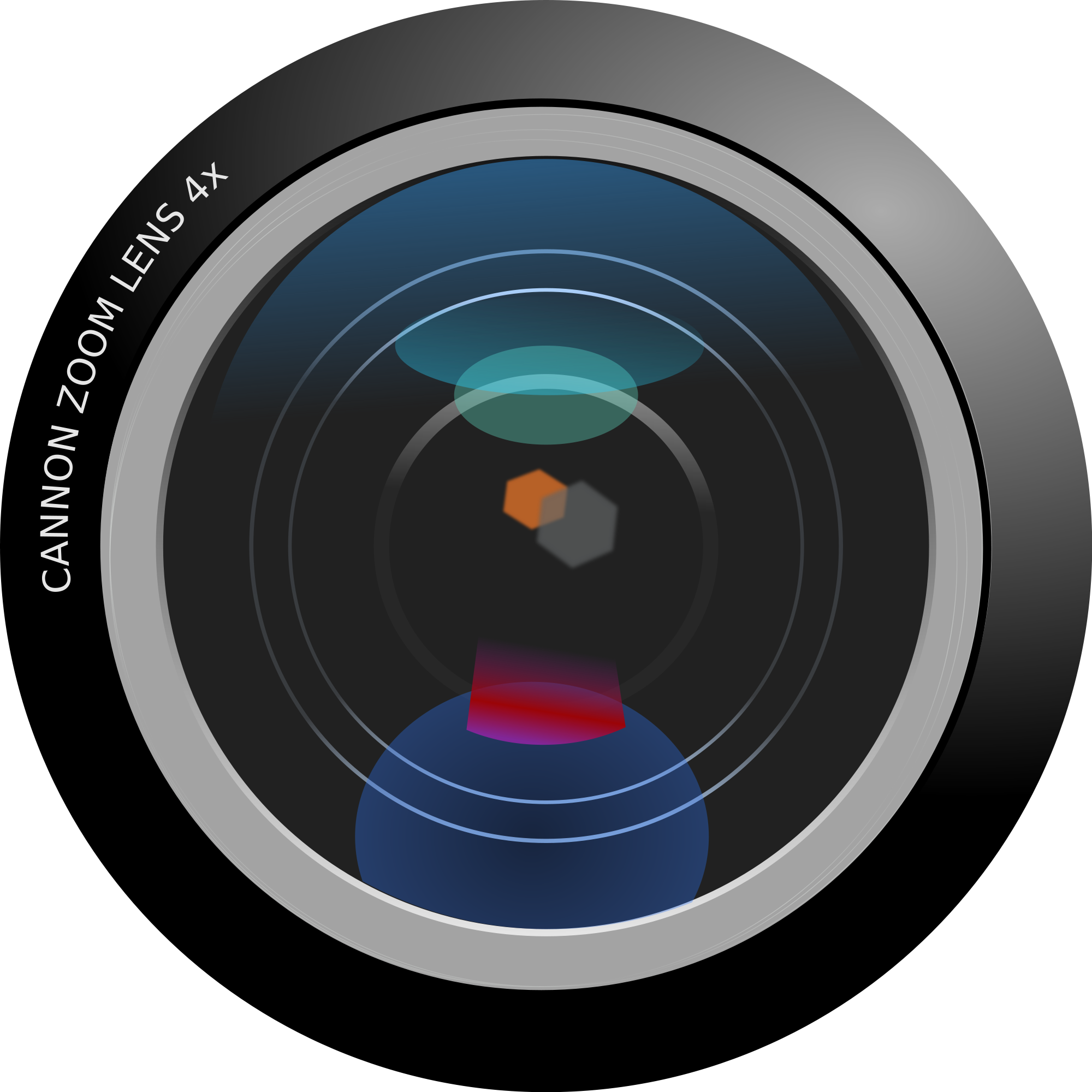 Rg1024 Camera Lens - Camera Lense Clipart (2000x2000)