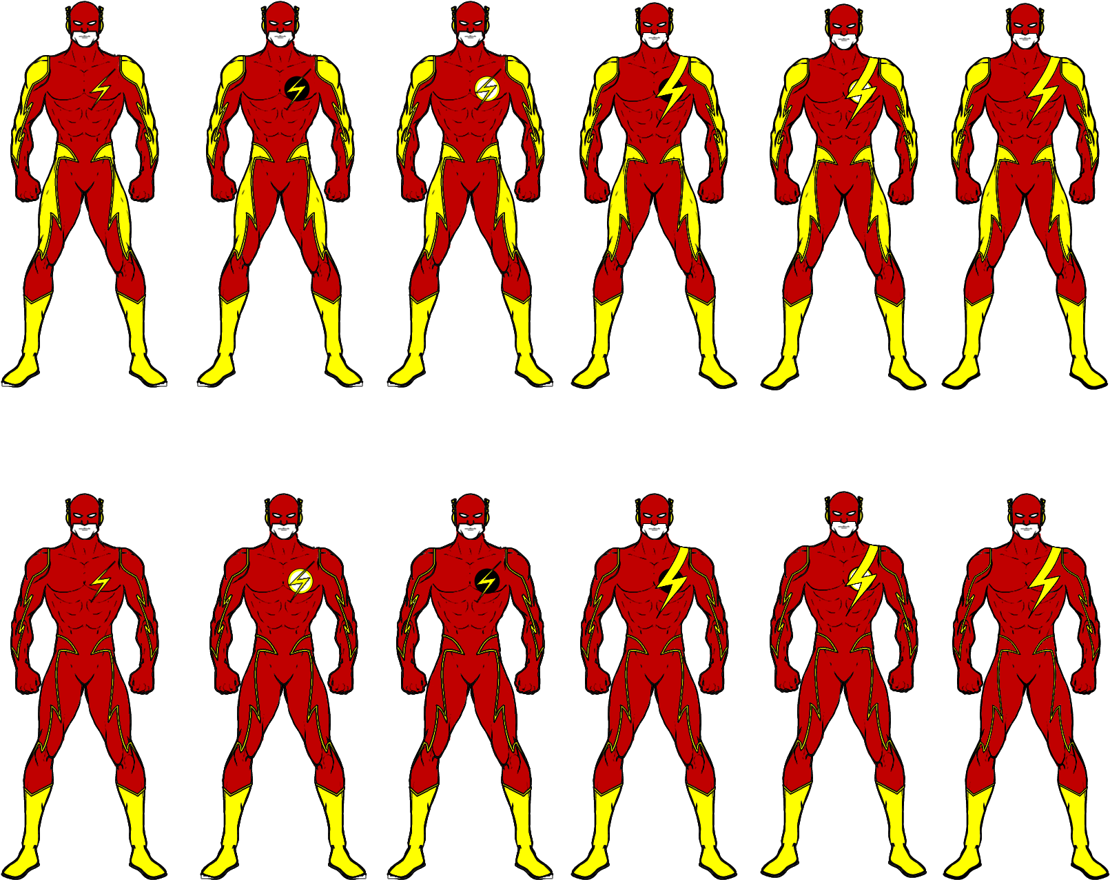 Thedreaded1 18 1 Wally West Flash Concepts By Thedreaded1 - Wally West Flash Costume (1728x1368)