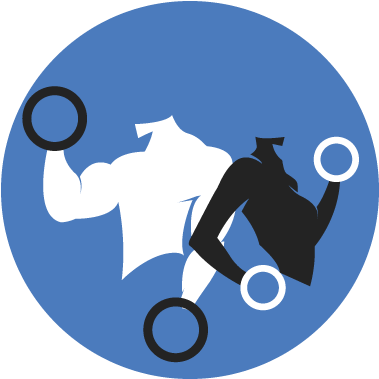 Fitness - Silhouette (400x400)