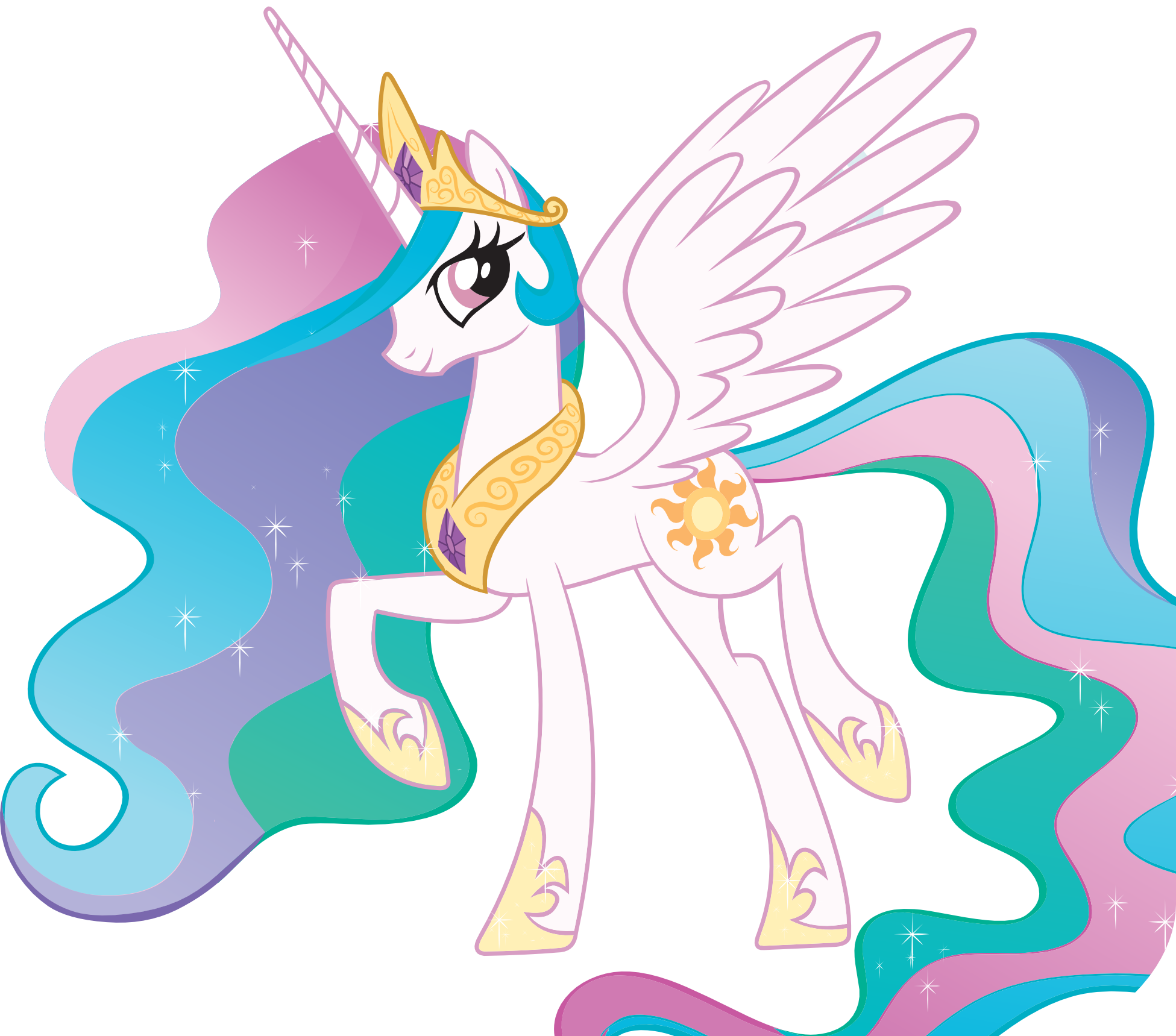 1 - Hasbro Transpare - - My Little Pony Princess Celestia (1951x1719)