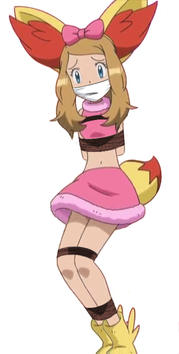 Pokemon Grace Gagged Images - Serena Tied Up (365x720) .
