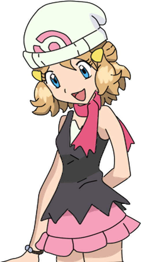 Serena (dawn) By Viper3n3n3 - Pokemon Serena As Dawn (557x965)