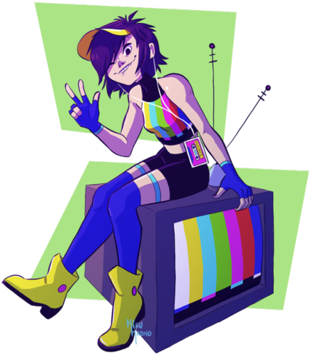 2 - Gorillaz (500x561)