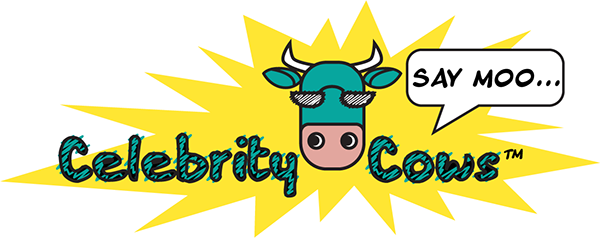 Clint Eastwood Cow - Cartoon (600x238)