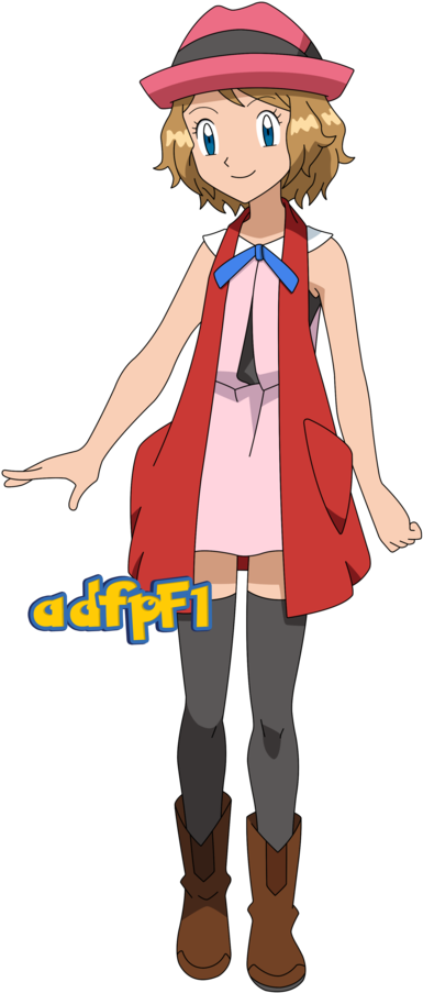 Pokemon Favourites By Spartandragon12 On Deviantart - Serena Pokemon Trainer (400x918)