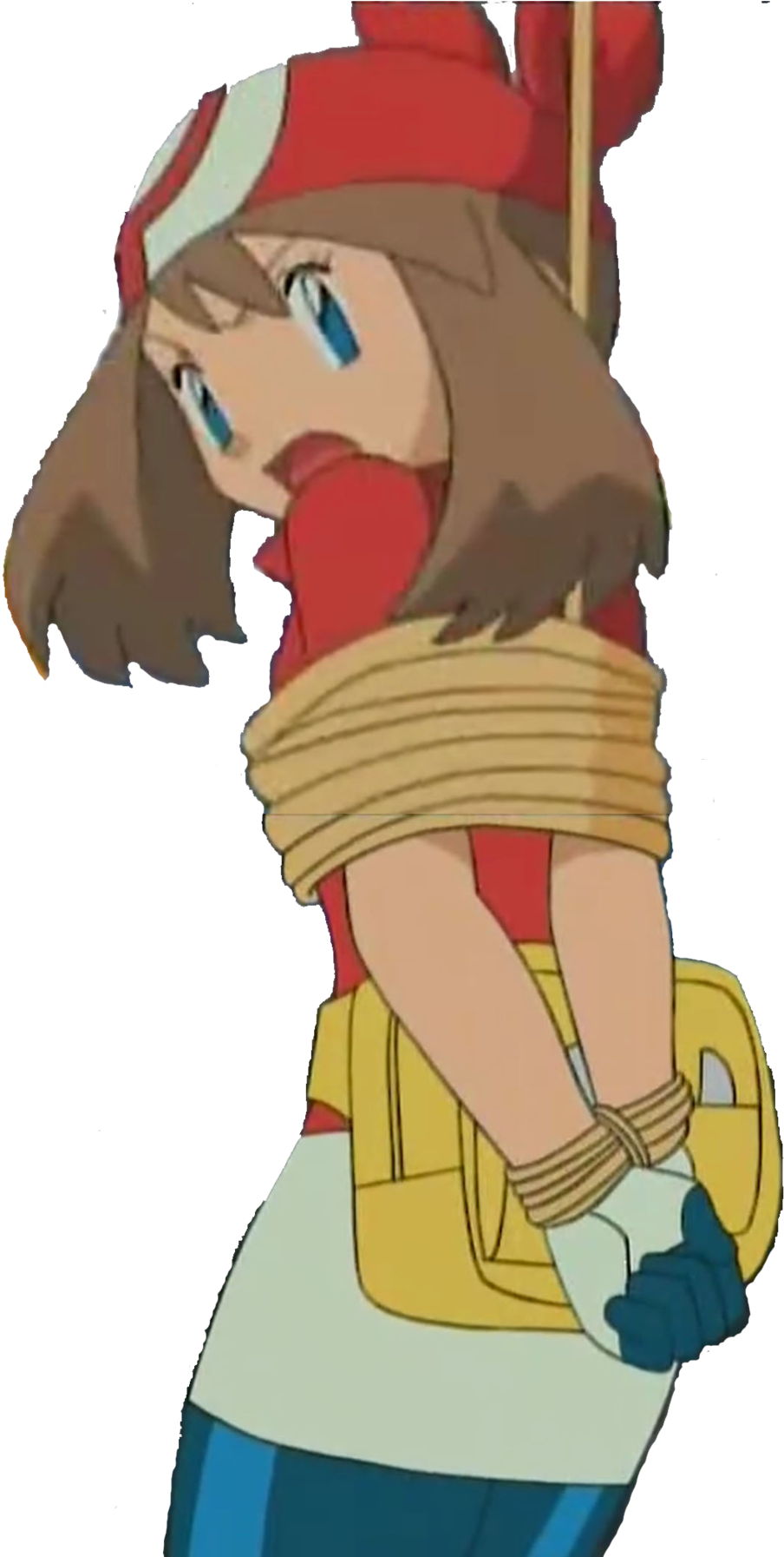 Pokéteamz Episode - May Pokemon Tied Up Gagged (1024x1792)