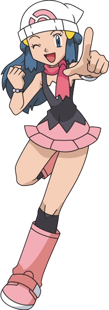 May Is Main Protagonist Of Old Style Pokémon Contests - Dawn Pokemon Trainer (226x640)