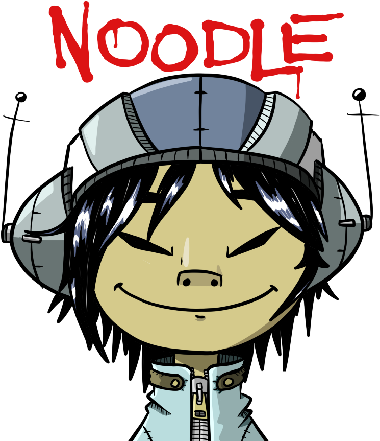 Gorillaz 2d's Stylo Mask By Vitoavaritia On Deviantart - Kid Noodle Gorillaz (805x885)