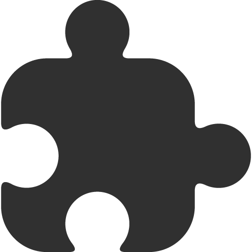 Black White Puzzle - Free Icons Puzzle (512x512)