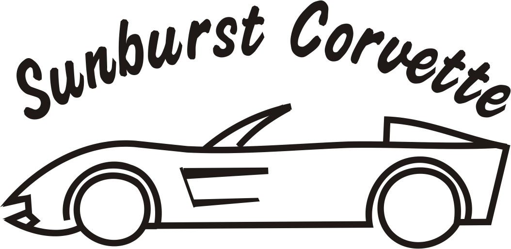 Corvette Clipart Transparent - Line Art (1054x514)