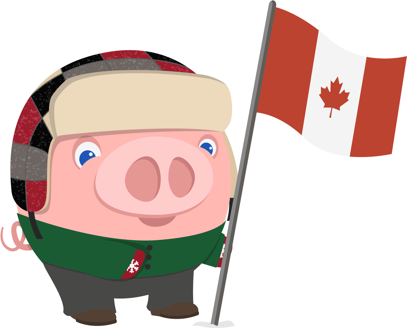 Check Out Why Fxpig™ Is The Best Fx Broker For Canada - Cartoon (1472x1135)