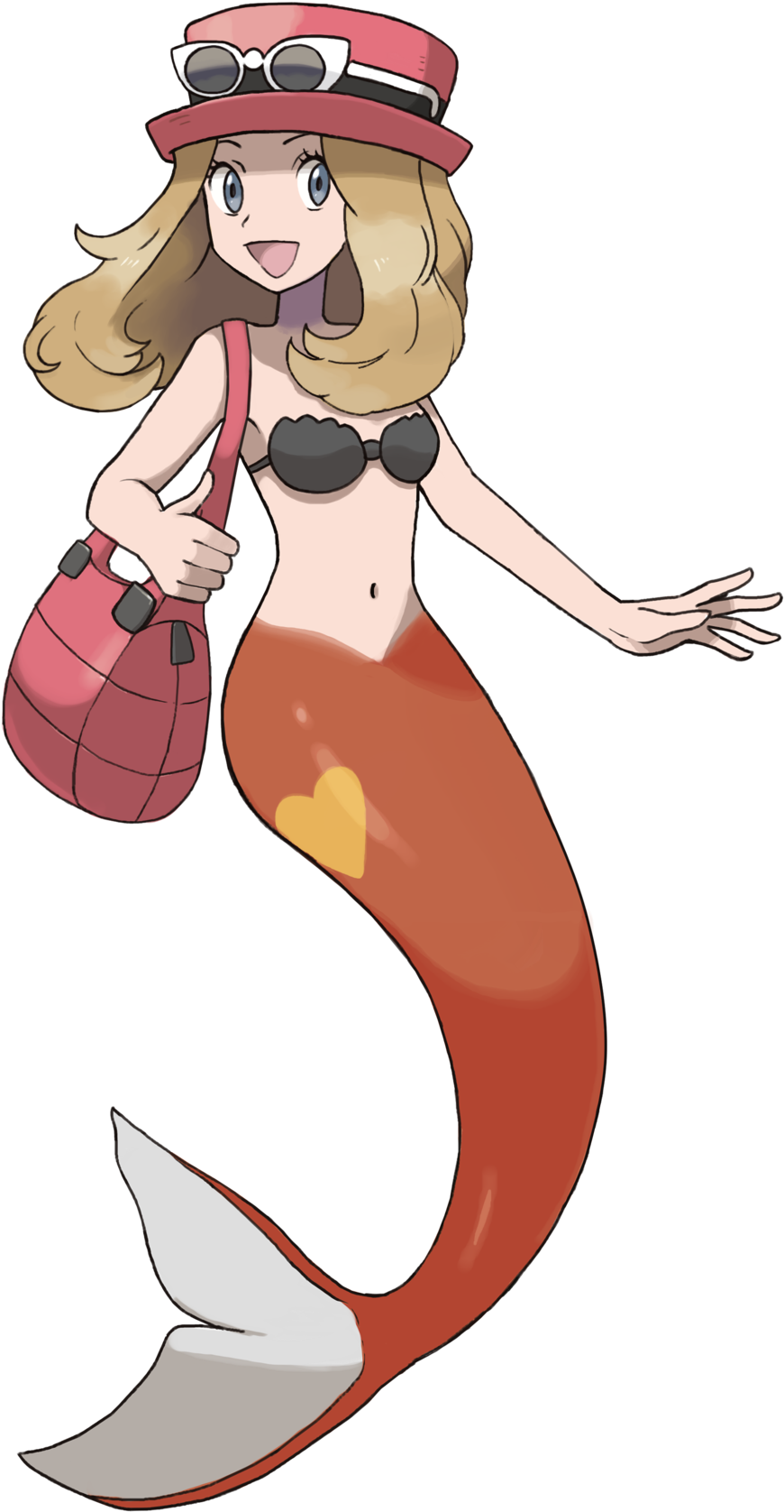 448kib, 1024x1791, Pkmn Mermaids Serena - Mermaid Pokegirls (1024x1791)