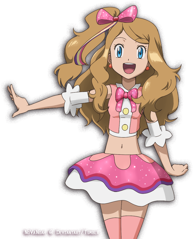 Kalosian Idol By Novanoah - Serena De Pokemon Xy (700x861)