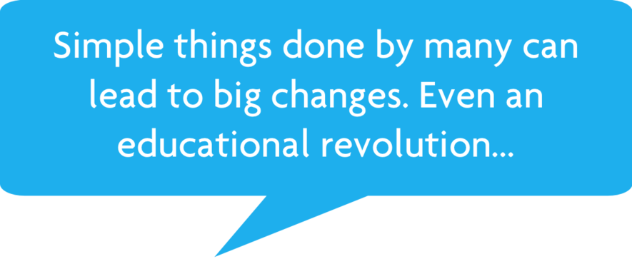 Way Into Classrooms In Every School To Create Connections - Parallel (885x363)