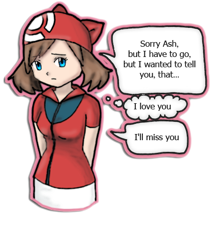 May Have To Say Goodbye By Tea-si - Ash And Serena Say Goodbye (436x469)