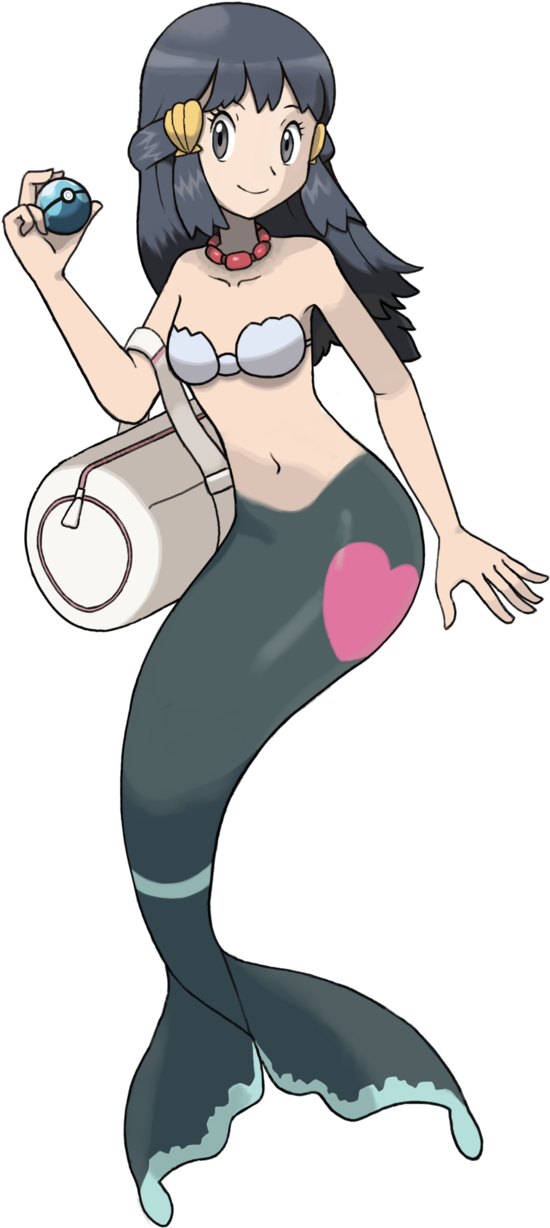 Pkmn Mermaids - Pokemon Dawn As A Mermaid (617x1292)