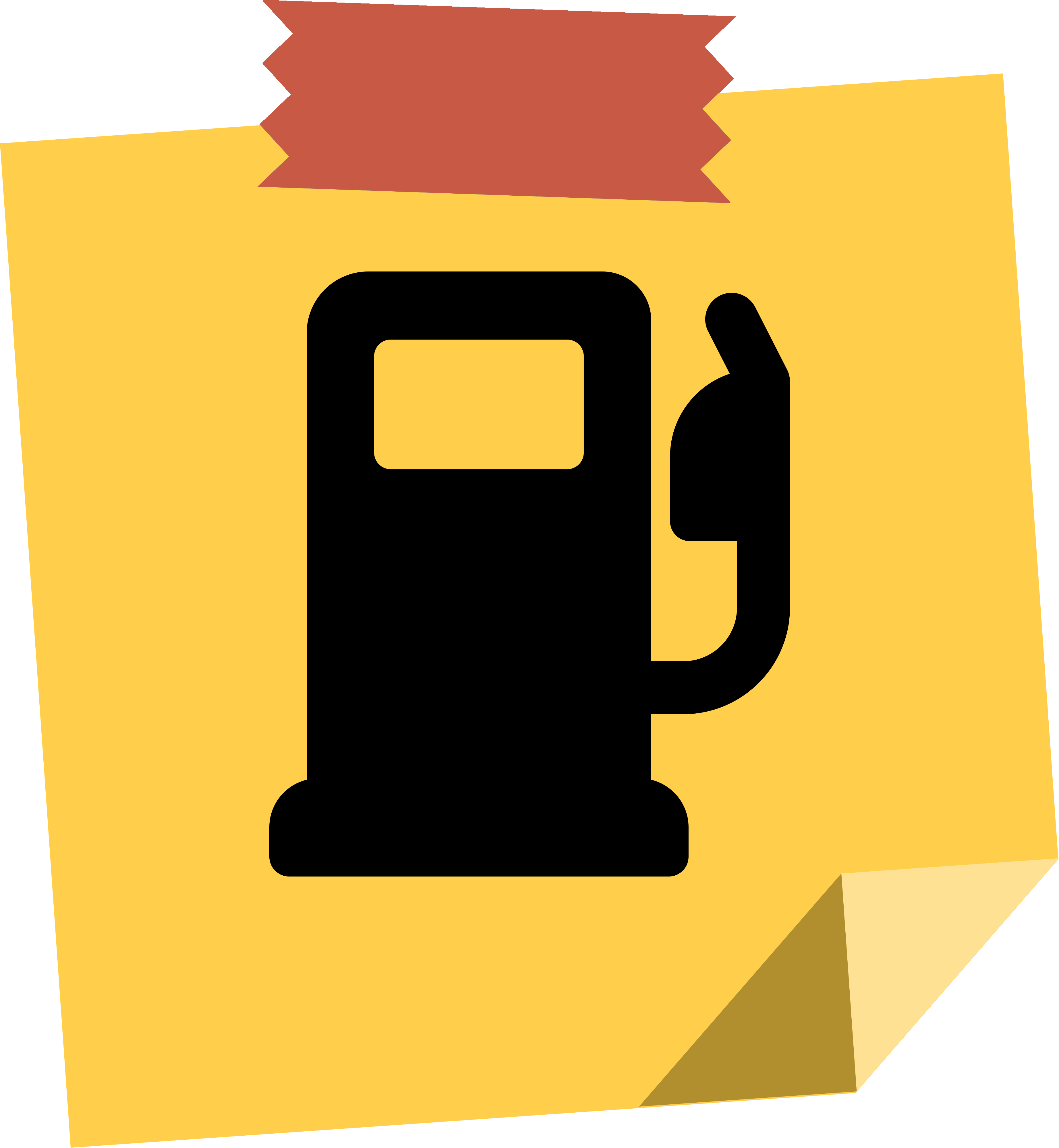 Not All Fuels Are The Same - Vector Graphics (3688x3996)